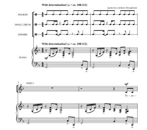 商品为SAB 三声部合唱线谱 南非民歌 Siyahamba 约翰逊版  混声合唱谱 有试听-云音圈