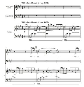 商品为SAB 三声部合唱线谱 圣诞幻想 Noel Fantasy 瓦戈纳版 混声合唱谱  有试听-云音圈