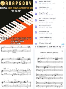 狂想曲国际公开赛曲集 带配套音频 适合中级程度演奏与教学使用-云音圈