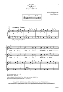 商品为SA 二声部合唱线谱 微风 Zephyr 贝尔农版 童声女声合唱谱 有试听-云音圈