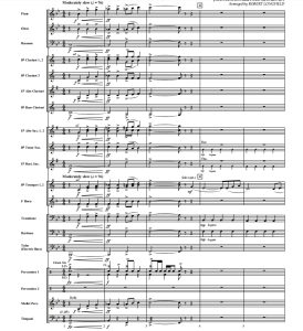 披头士 Hey Jude 2级交响管乐 总谱+分谱 有试听-云音圈