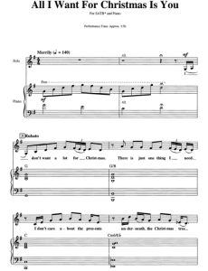 商品为合唱伴奏音频mp3 玛丽亚凯莉 All I Want For Christmas Is You 赫夫版 合唱伴奏音频 有试听-云音圈