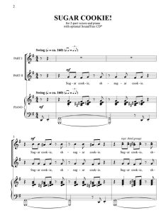 商品为合唱伴奏音频mp3 甜蜜曲奇饼 Sugar Cookie! 贝克版 合唱伴奏音频 有试听-云音圈