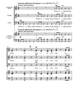 商品为SATB 四声部合唱线谱 童年圣诞串烧 Childhood Christmas Favorites 杰米.雷版 阿卡贝拉 无伴奏混声合唱谱 有试听-云音圈