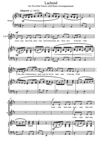 商品为合唱伴奏音频mp3 笑 Lachend 比姆版 合唱伴奏音频 有试听-云音圈