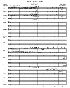 商品为伴奏总谱 绿野仙踪 Over The Rainbow 海斯版 合唱伴奏总谱 有试听-云音圈