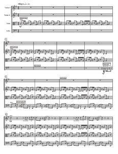 莫吉托 mojito 弦乐四重奏 总谱+分谱  有试听-云音圈