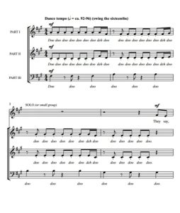 商品为SAB 三声部合唱线谱 跳舞的猴子 Dance Monkey 夏尔普版 阿卡贝拉 无伴奏混声合唱谱 有试听-云音圈