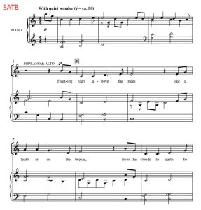 商品为合唱伴奏音频mp3 雪花片片 Snow on Snow 贝克版 合唱伴奏音频 有试听-云音圈