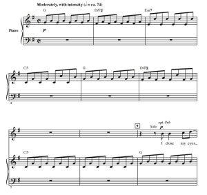 商品为SA 二声部合唱线谱 马戏之王 A Million Dreams 赫夫版 童声女声合唱谱 有试听-云音圈