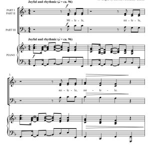 商品为SAB 三声部合唱线谱 Bwana Awabariki 非洲民歌 格雷版 混声合唱谱 有试听-云音圈