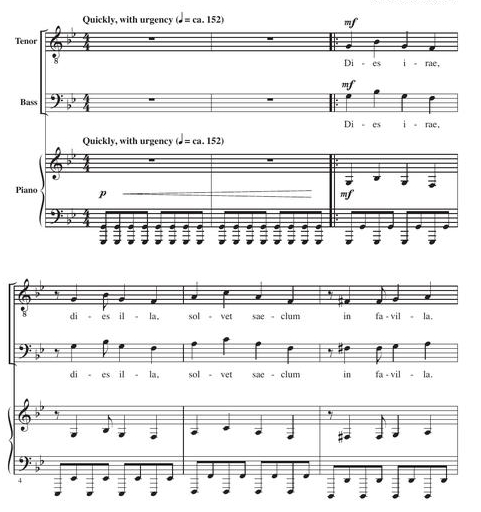 商品为合唱伴奏音频mp3 Dies Irae 爱默生版 合唱伴奏音频 有试听