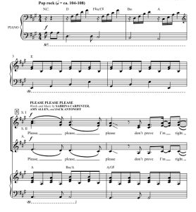 商品为SSA 三声部合唱线谱 Espresso, Please 比林斯利版 童声女声流行合唱谱 有试听-云音圈