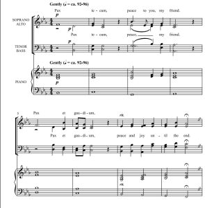 商品为合唱伴奏音频mp3 Pax Tecum 斯泰恩版 合唱伴奏音频 有试听-云音圈