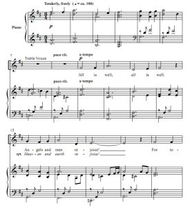 商品为二声部合唱线谱 一切都好  拉尔森版 混声合唱谱 有试听-云音圈