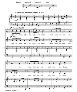 商品为合唱伴奏音频mp3 不要叹气，姑娘 Sigh No More, Ladies 斯佩伐克版 合唱伴奏音频 有试听-云音圈