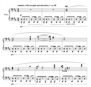 商品为SATB 四声部合唱线谱 为他加冕 福里斯特 混声合唱+钢琴谱 有试听-云音圈