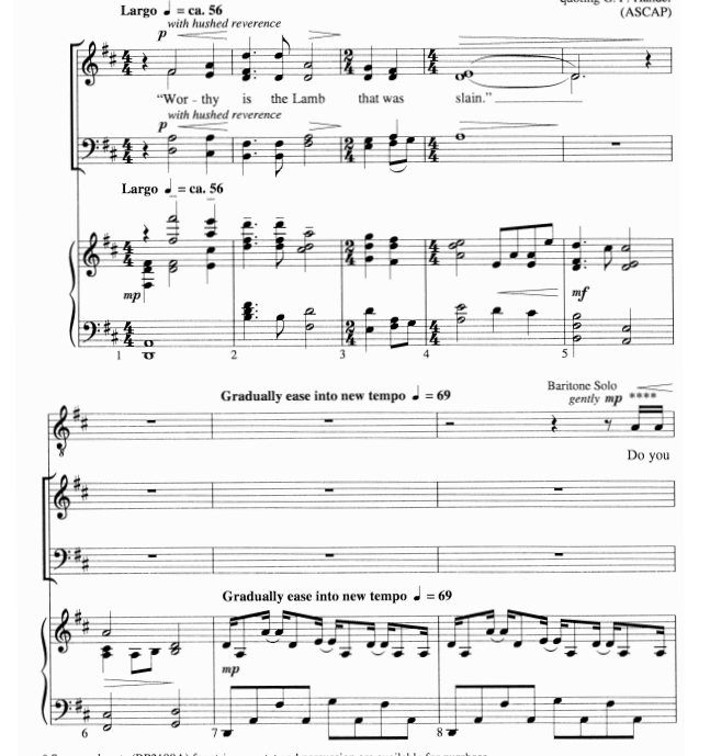商品为SATB 四声部合唱线谱 他值得吗 福里斯特版 混声+钢琴谱 有试听