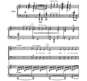 商品为SAB 三声部合唱线谱 你真伟大 雷尼版 混声合唱谱 有试听-云音圈