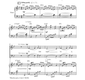 商品为SATB 四声部合唱线谱 凯尔特平安夜 蒂尔尼版 混声合唱+钢琴谱 有试听-云音圈