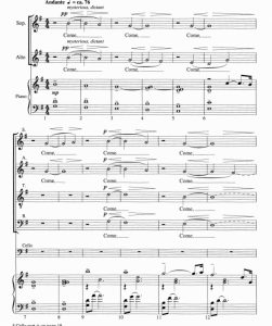 商品为SATB 四声部合唱线谱 到我这里来 福雷斯特版 混声合唱+钢琴谱 有试听-云音圈