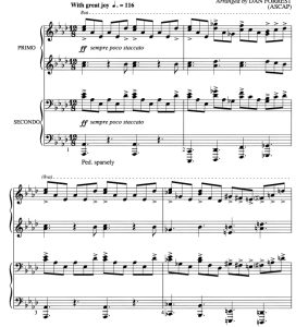 商品为SATB 四声部合唱线谱 听啊！天使唱高声 福雷斯特版 混声合唱+钢琴谱 有试听-云音圈