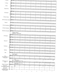 哈利波特交响组曲  4级 交响管乐 总谱+分谱 有试听-云音圈