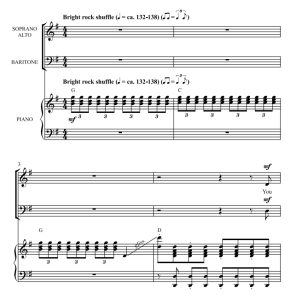 商品为SAB 三声部合唱线谱 圣诞老人要进城 海登版 混声爵士合唱谱 有试听-云音圈