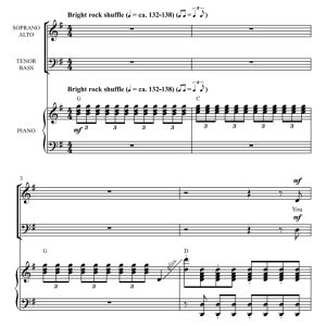 商品为合唱伴奏音频mp3 圣诞老人要进城 海登版 爵士合唱伴奏合唱 有试听-云音圈