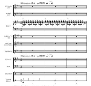 商品为伴奏总谱 圣诞老人要进城 海登版 爵士合唱伴奏总谱 有试听-云音圈