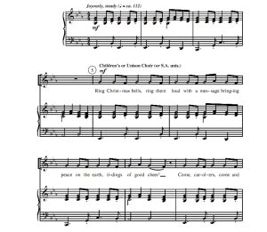 商品为SATB 四声部合唱线谱 圣诞节 拉尔森版 混声合唱+钢琴谱 有试听-云音圈