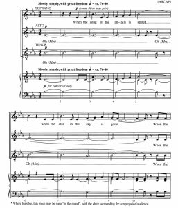 商品为SATB 四声部合唱线谱 圣诞节的工作 福里斯特版 阿卡贝拉 无伴奏混声合唱+钢琴谱 有试听-云音圈