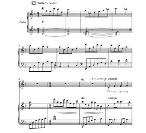 商品为SATB 四声部合唱线谱 天使守护着我 雷尼版 混声合唱+钢琴谱 有试听-云音圈