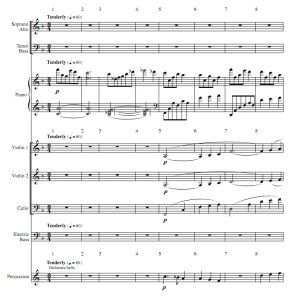 商品为伴奏总谱+分谱 天使守护着我  雷尼版 合唱伴奏总谱+分谱 有试听-云音圈