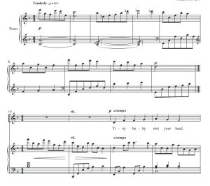 商品为声乐独奏谱 天使守护着我 雷尼版 声乐独奏谱 有试听-云音圈