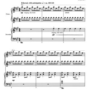 商品为SATB 四声部合唱线谱 天使报佳音 福里斯特 混声合唱+钢琴四手联弹谱 有试听-云音圈