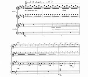 商品为SSAA 四声部合唱线谱 天使报佳音 福里斯特 童声女声合唱+钢琴四手联弹谱 有试听-云音圈