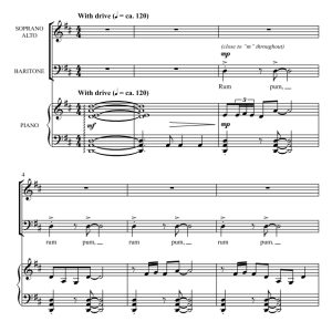 商品为SAB 三声部合唱线谱 小鼓手 夏尔普版 混声合唱谱 有试听-云音圈