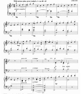 商品为SATB 四声部合唱线谱 平安夜 福雷斯特版 混声合唱谱 有试听-云音圈