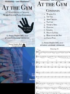 苏珊·斯台普斯·贝尔 《钢琴健身房：10首创意钢琴合奏热身曲》适合小学一到六年级使用-云音圈