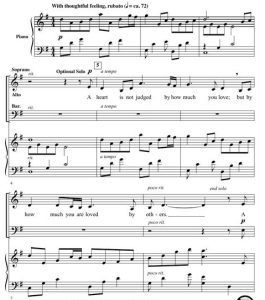 商品为SAB三声部合唱线谱 愿你爱与被爱 吉尔平版  混声合唱谱 有试听-云音圈