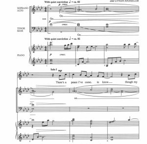 商品为SATB 四声部合唱线谱 我会崛起 考特尼版 混声合唱+钢琴谱 有试听-云音圈