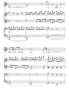 商品为SSAA 四声部合唱线谱 我要飞走 考特尼版 童声女声合唱+钢琴四手联弹谱 有试听-云音圈