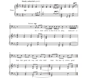 商品为SAB 三声部合唱线谱 河中的祈祷 麦克唐纳版 混声合唱谱  有试听-云音圈