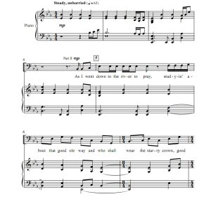 商品为二声部合唱线谱 河中的祈祷 麦克唐纳版 混声合唱谱 有试听-云音圈