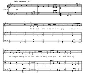 商品为声乐二重奏谱 河中的祈祷 麦克唐纳版 声乐二重奏 有试听-云音圈