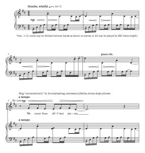 商品为SSAA 四声部合唱线谱 让我听听 福里斯特版 童声女声合唱+钢琴谱 有试听-云音圈