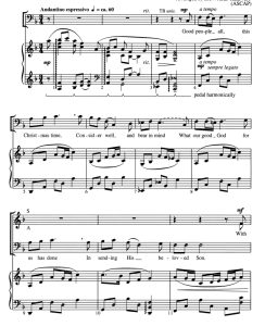 商品为SATB 四声部合唱线谱 韦克斯福德颂歌 赫尔维版 混声合唱+钢琴谱 有试听-云音圈