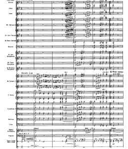 世纪序曲 交响管乐 总谱+分谱 有试听-云音圈