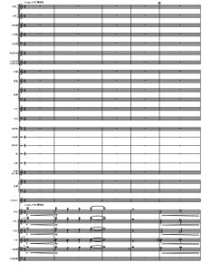 乡愁 民族管弦乐 总谱 线谱-云音圈